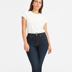 Everlane The Curvy Authentic Stretch High-Rise Skinny Jean size 25 crop